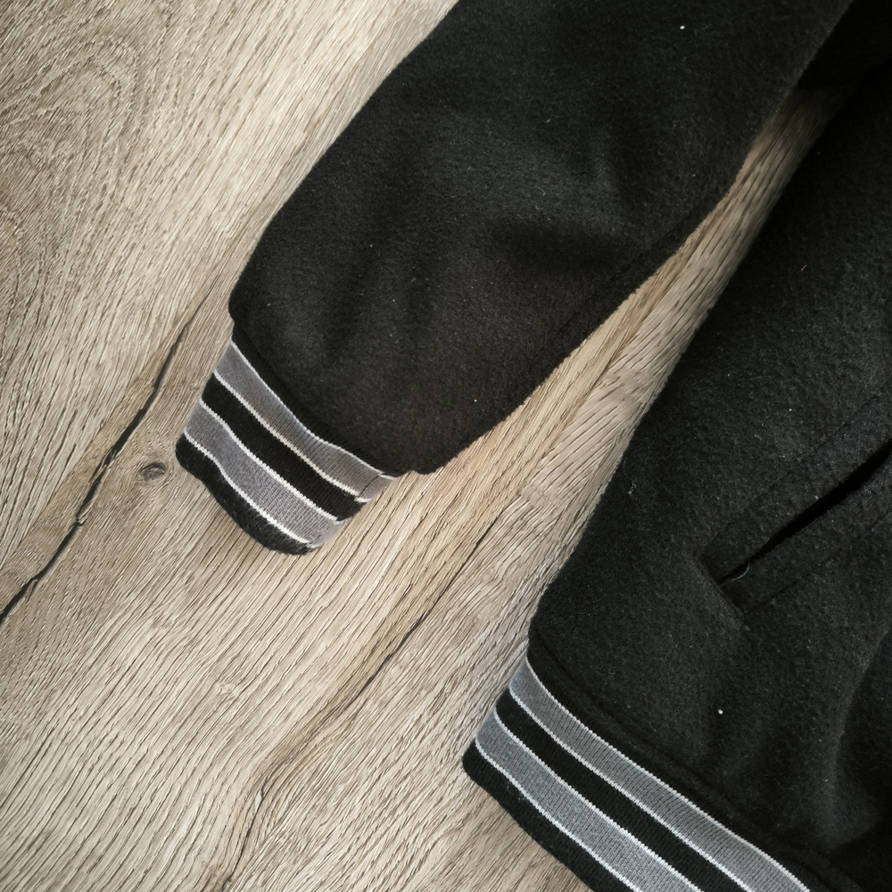 Black Varsity Jacket - Picture 2 of 7